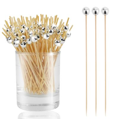 BinPhorm Disco Ball Cocktail Picks, 100 PCS