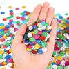 Colorful Round Glitter Confetti for Parties view 2