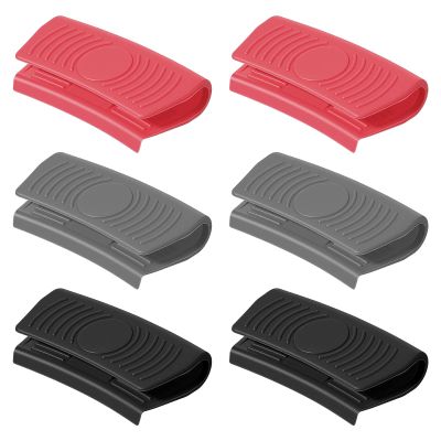 Apausvcm 3 Pairs Silicone Pot Handle Covers