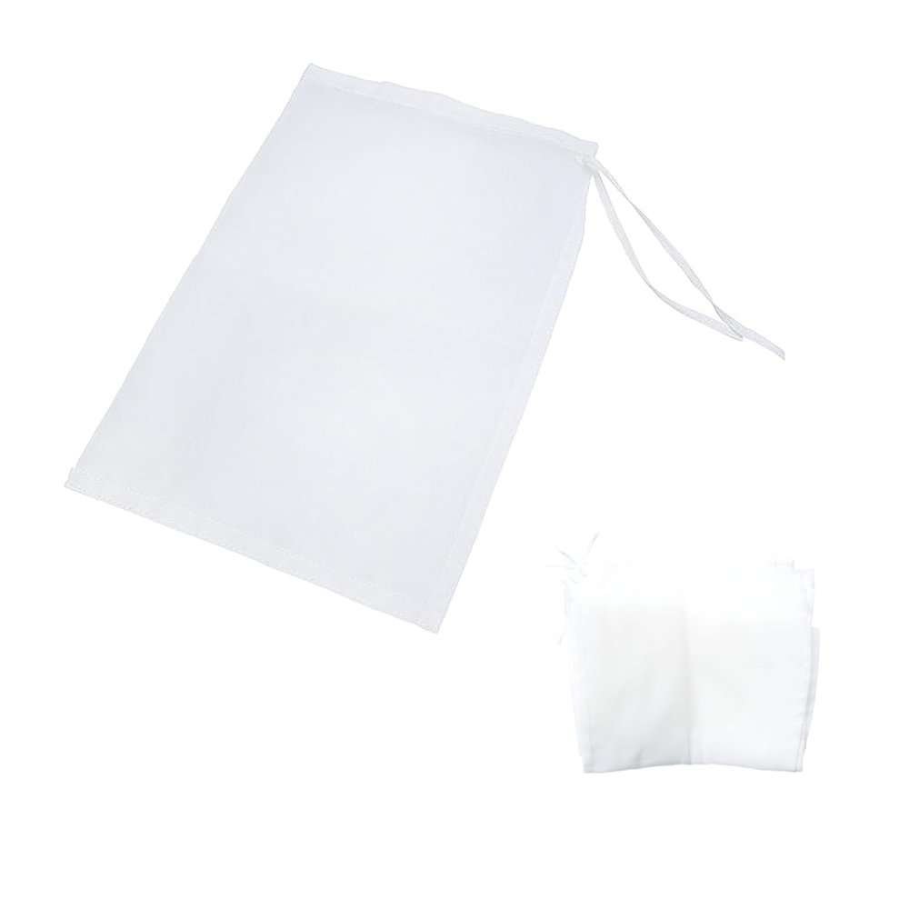 10 Reusable Straining Cloths, 30cm x 20cm Nut Milk Bags