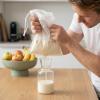 10 Reusable Straining Cloths, 30cm x 20cm Nut Milk Bags view 3