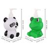 Melamine Lotion Dispenser Bottles with Pump, Cartoon Design, 2-Pack view 2
