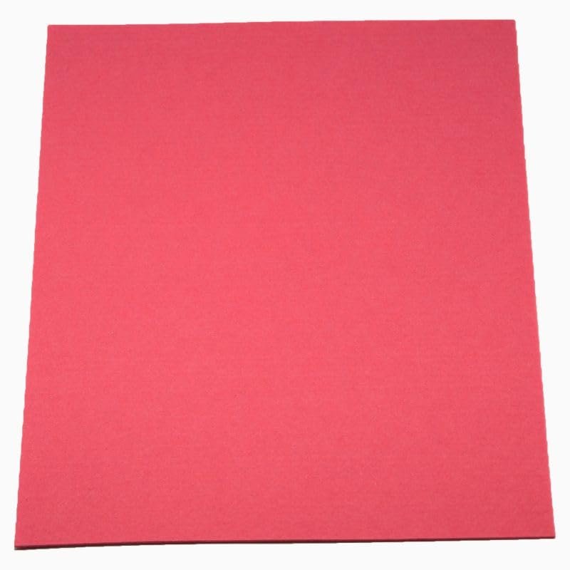 Craft Felt Sheets 50 cm x 37.5 cm 3mm Polyester Felt (Pink)