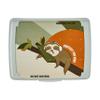 keeeper carla Mini Food Box, 0.5 L, 17 x 13 x 3.5 cm, Lunchbox, Design: Lazy Lui, Soft Green view 4