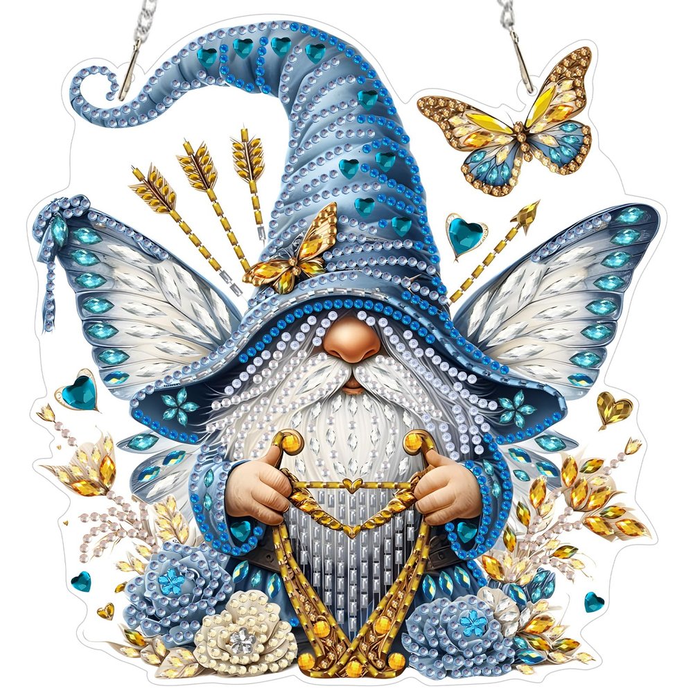 MEIYUDA Diamond Painting Adult Pendant Music Goblin