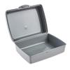 keeeper carla Handy Food Box, 1 L, Midi, 17 x 13 x 7 cm, Lunchbox, Design: Monster Gamer, Grey (Nordic Grey) view 3