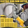 BetonringsGe Concrete Cutter, 8,000 W, 2,200 RPM, Wet-Cutting with Water Pump view 2