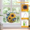 MEIYUDA 5D Sunflower Diamond Painting Suncatcher Kit view 3