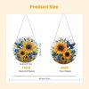 MEIYUDA 5D Sunflower Diamond Painting Suncatcher Kit view 4