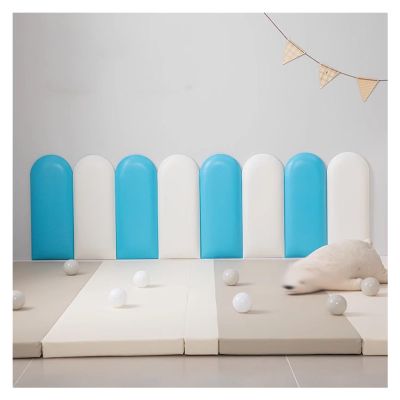 3D Padded Headboard, Sound-Absorbing Soft Wall Mat