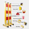 Portable Expandable Traffic Fence, 2.4 m Outdoor Safety Barrier view 3