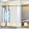 Pounjsd Folding Door, 210 cm Wide, Accordion Sliding Door, 210 × 190 cm view 4