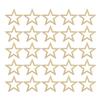 Unfinished Wooden Stars, DIY Craft Project, 25 Pieces view 1
