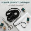 Daleweo Elastic Band, Black, Polyester, 6mm x 40m view 4