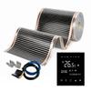 CALORIQUE NEO Infrared Heating Film, Electric Underfloor Heating, 100 cm, 150 W/m, 5.0 m, incl. Warm Life Touchscreen Thermostat view 1