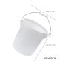 Healifty Lightweight 8L Airtight Plastic Bucket with Lid and Handle view 2