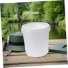 Healifty Lightweight 8L Airtight Plastic Bucket with Lid and Handle view 4