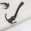 FACAIIO 3-Piece Chrome Wall-Mounted Hook Rack view 2