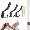 FACAIIO 3-Piece Chrome Wall-Mounted Hook Rack view 3