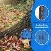 Daleweo Wooden Fairy Door Garden Decoration, Blue, 10 x 9 cm view 3