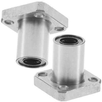 HEALSOPTHY 2-Pack Extra-Long Linear Bearings, 8 mm Inner Diameter, Bearing Steel Flange