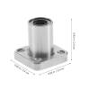 HEALSOPTHY 2-Pack Extra-Long Linear Bearings, 8 mm Inner Diameter, Bearing Steel Flange view 2