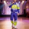 RUMAOZIA Adult Astronaut Costume, Unisex Silver Space Suit for Cosplay and Parties view 2