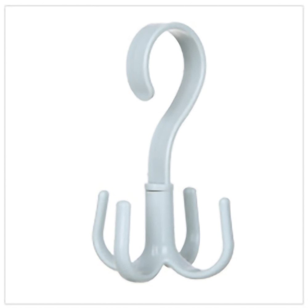 SIXRUN Handbag Hanger, Space-Saving, Rotating Closet Hook for Bedroom, Scarf Organizer for Home (Nordic Blue)