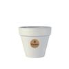Vyveo Oslo Flower Pot, 14 x 12 cm, Light Gray view 1
