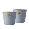 Vyveo Norden Planter, Set of 2, 17 x 15 cm, Dark Gray view 1