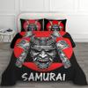 GEDAEUBA Japanese Samurai Comforter 135 x 200 in Japanese Style with Pillowcase view 1