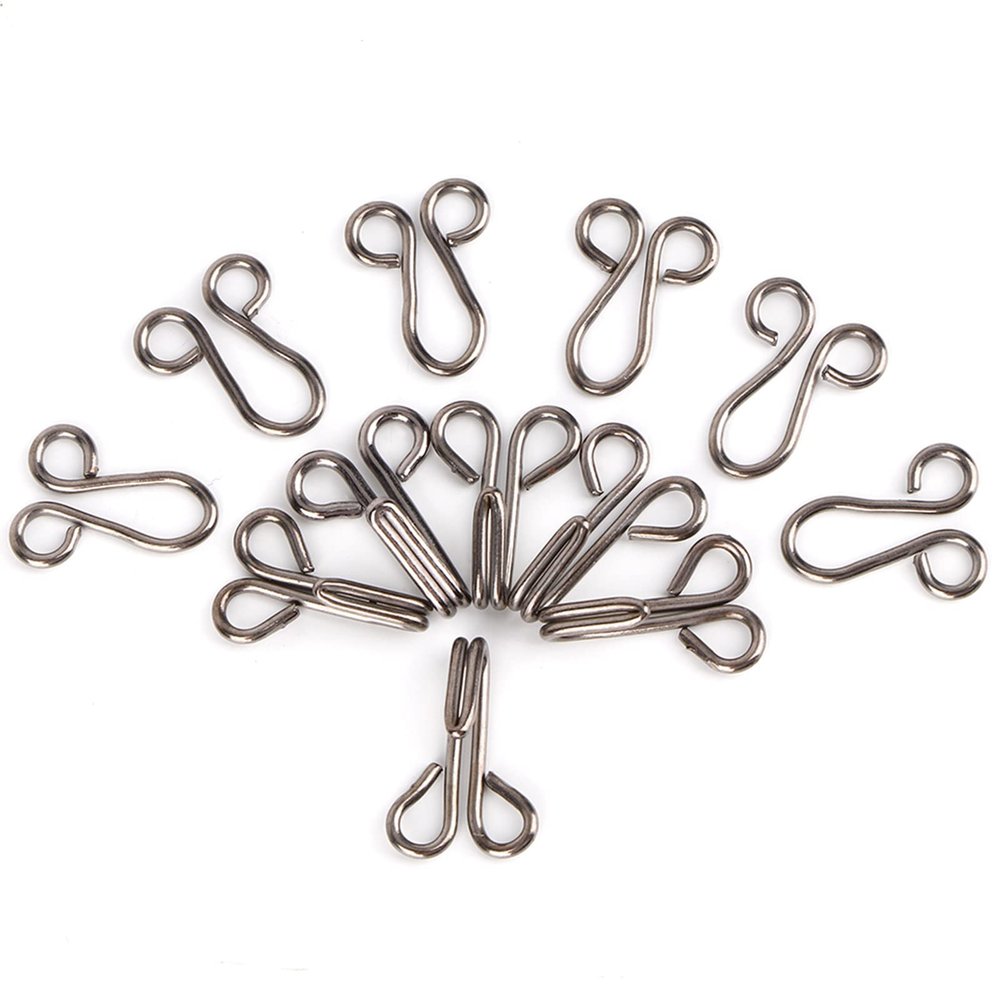 SIXRUN 10 Pack Fur Coat Fasteners