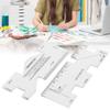 SIXRUN Mini Patchwork Ruler for Sewing, 2 Pieces view 4