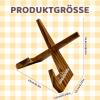 GSOIDJY 16 cm Wooden Plate Stand view 2
