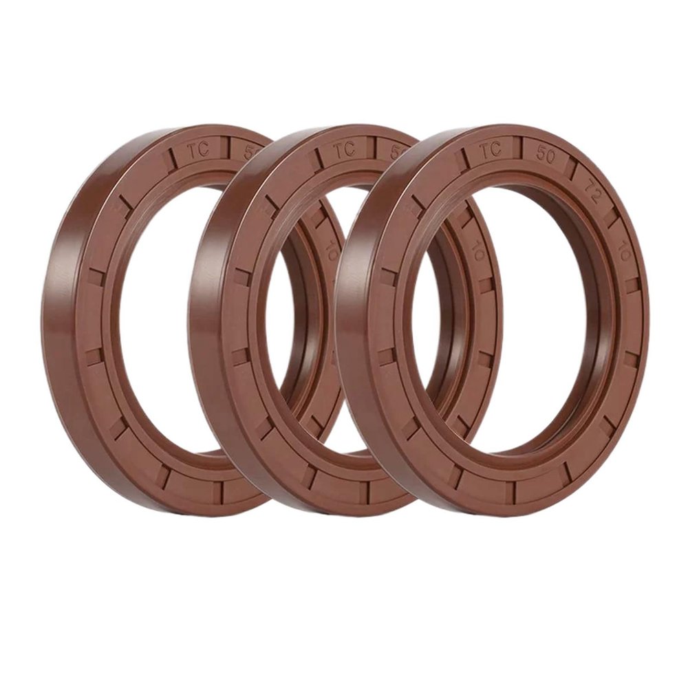 5-Piece Fluororubber TC Oil Seal, 18 mm ID × 30 mm OD × 10 mm Thick