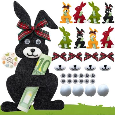 Easter Bunny Felt Gift Set - 8 Pieces