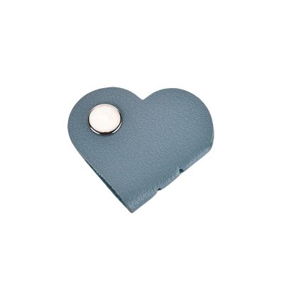 FGDTREE Heart-Shaped PU Leather Cable Organizer