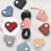 FGDTREE Heart-Shaped PU Leather Cable Organizer view 2