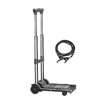 Hand Truck, 100 kg Capacity, Folding Transport Cart with Wheels
