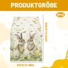 Easter Table Runner, 33 x 183cm with Bunny & Egg Design view 2
