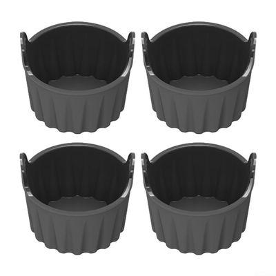 Bulevisiter 4-Piece Silicone Air Fryer Baking Cup Set