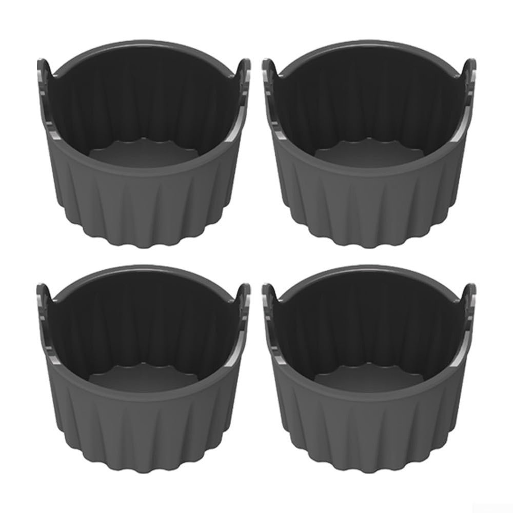 Bulevisiter 4-Piece Silicone Air Fryer Baking Cup Set