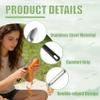 2-Piece Stainless Steel Vegetable Peeler Set view 3