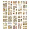 Vintage Stickers for Scrapbooking view 1
