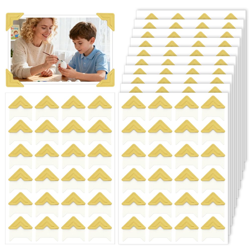 ADLABLD 240 Self-Adhesive Photo Corners