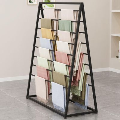 Double-Sided Silk Scarf Holder and Accessory Organizer