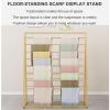 Double-Sided Silk Scarf Holder and Accessory Organizer view 3