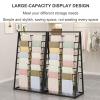 Double-Sided Silk Scarf Holder and Accessory Organizer view 4