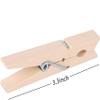 Clothespins, 10 Pieces, Durable Wooden Clothespins view 3