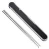1 Pair Reusable Stainless Steel Chopsticks view 1